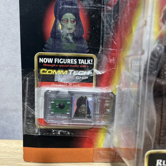 Star Wars Episode Commtech Rune Haako 3.75" Action Figure 1999 Hasbro NEW - Picture 3 of 7